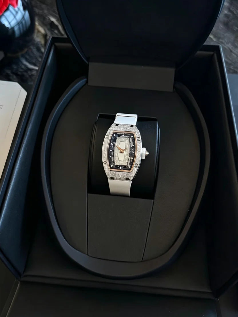 Diamond-Encrusted Skeleton Luxury Automatic Watch, Premium Swiss Craftsmanship